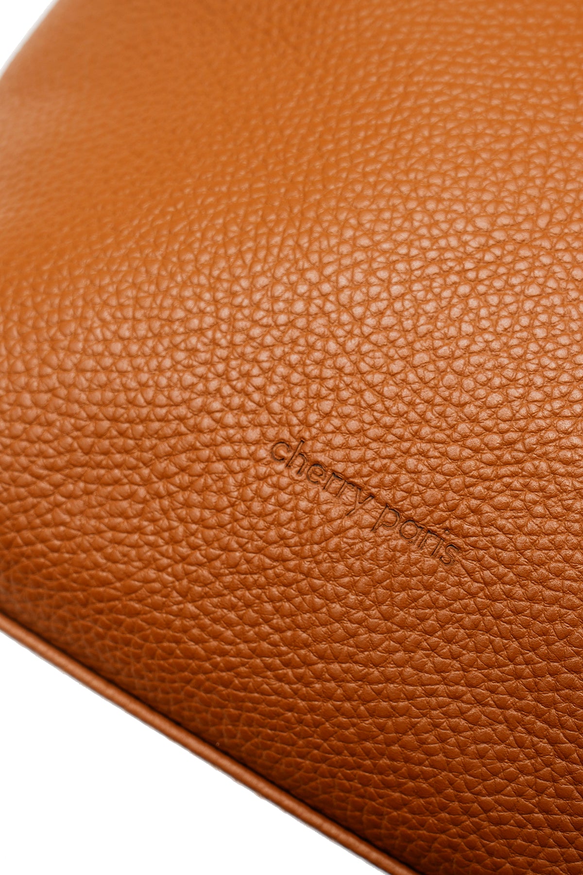 TIANA Sac porté épaule en cuir Camel