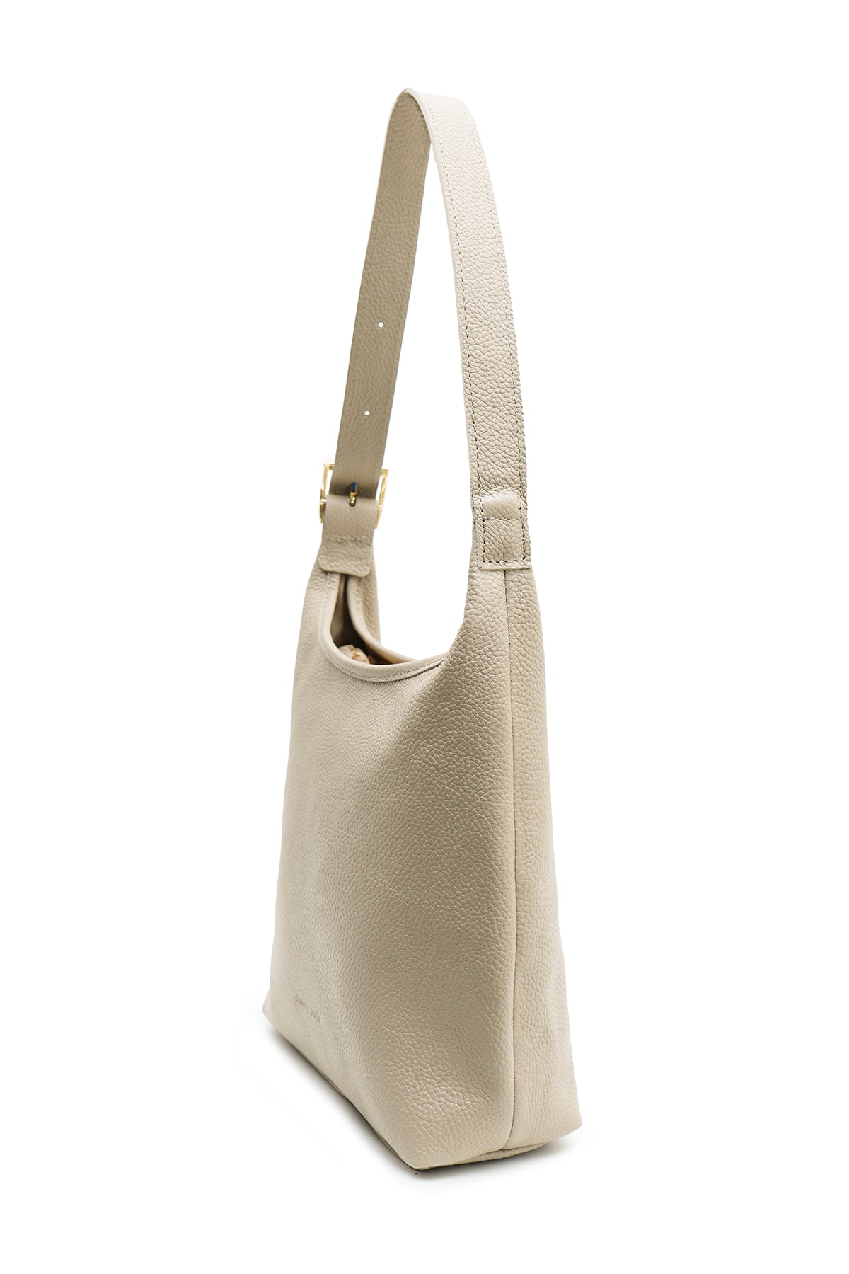 TIANA Sac porté épaule en cuir Granite